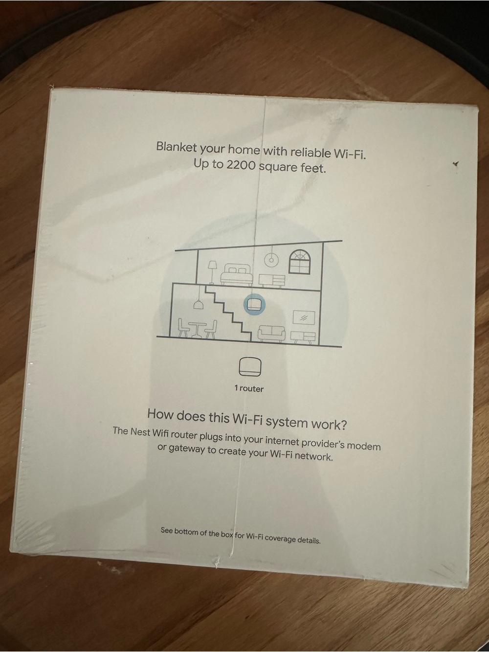 Google Nest Wifi Router - White - Picture 2 of 3